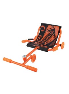 Buy 3-wheel Twister Scooter With Comfortable Seat For Kids And Adults In Orange/Black in Saudi Arabia