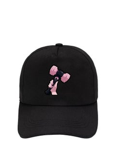 اشتري BTS Cotton Baseball Cap Black في الامارات