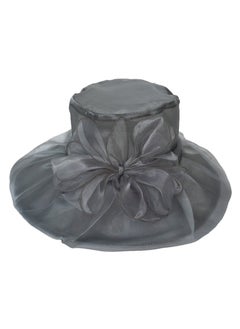 Buy New Organza Large Brim Sunvisor Hat Foldable UV Resistant Beach Hat in UAE