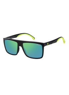 Buy Square Sunglasses Carrera 8055/S Blckgreen 58 in UAE