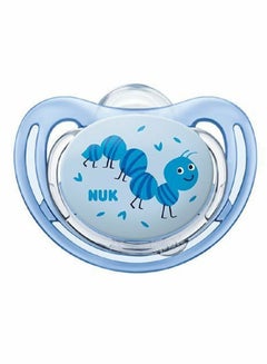 Buy Nuk Silicone Soother Caterpillar Freestyle Classic 6-18m Pack of 1 in Saudi Arabia