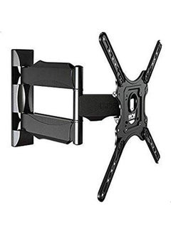 Buy TV Wall Mount 32-52 inch LCD LED Monitor Holder Swivel Stretchable Tilt Stands Black in Saudi Arabia