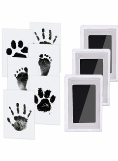 Buy Baby Handprint and Footprint Kit, Inkless Print Kit Safe Non-Toxic for baby Feet and Hands, Family Keepsake in Saudi Arabia