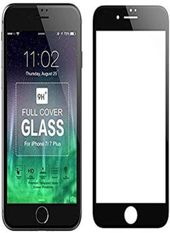 اشتري Tempered Glass Screen Protector for iPhone 7 Plus (5.5 inch) - Black في مصر