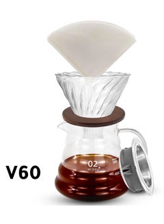 Buy Coffee maker set v60 3-in-1 in Saudi Arabia