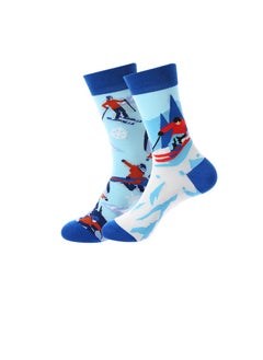 Buy Unisex Absorb Sweat and Deodorize Socks 3 Pairs High Quality Socks One Size Fits All in Saudi Arabia