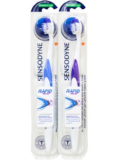 Buy 1+1 Sensodyne Medium Rapid Relief Specially Designed For People With Sensitive Teeth in Egypt