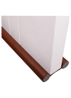 Buy Under Door Draft Stopper Guard BROWN in UAE