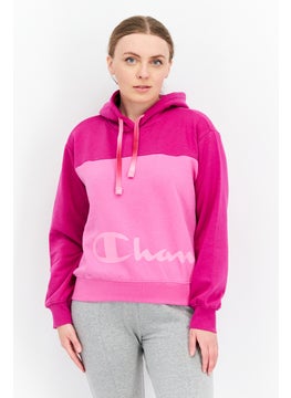 Buy Women Sportswear Fit Long Sleeves Training Sweatshirt, Fuchsia in UAE