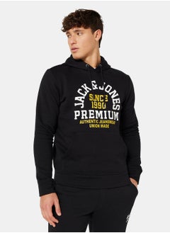 Buy Slogan Print Hoodie in UAE