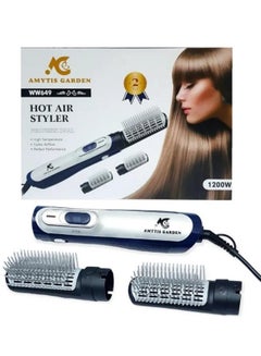 Buy Hair Styling and Straightening Device With a Comb Of 2 Pieces 1200W in UAE