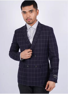 اشتري Men’s Autumn Blazer – Electric Blue في الامارات