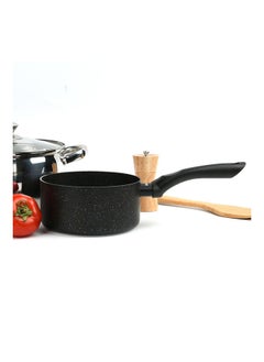 اشتري Promo Aluminum Non Stick Sauce Pan 1.5 Liter Aluminum Modern Houseware Pans L 16x8cm في الامارات