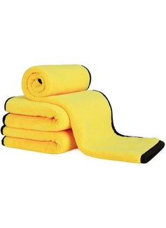 Buy 3 Pieces Professional Premium Microfiber Towel for Car in UAE