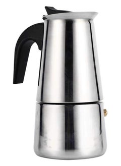 Buy Dioche Stainless Steel Coffee Maker, 100ml/200ml/300ml/450ml Moka Pot Espresso Coffee Maker Stove for Home Office Use(200ml) in Egypt