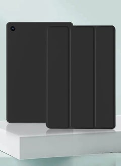 اشتري حافظة ذكية لهاتف سامسونج تاب A9 8 بوصة حافظة/غطاء ذكي قابل للطي لهاتف سامسونج جالاكسي تاب A9 X110/X115 8.7 بوصة أسود في الامارات