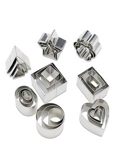 Circle Pastry Donut Cutter Set, 12 Pieces of Stainless Steel Round Cookie Biscuit  Cutter Baking Metal Ring Molds Kitchen Tool Esg14394 - China Round Cookie  Cutter and Circle Cookie Cutter price