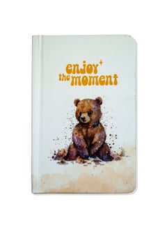 Buy Enjoy The Moment A6 Printed Notebook Size 14.8*10.5 (Bear) in Egypt