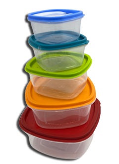 اشتري 5 Pieces Food Storage Box Set في الامارات