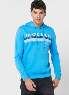 Buy Logo Print Hoodie in UAE