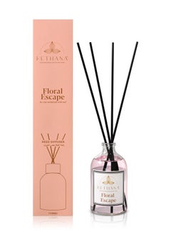 Buy Floral Escape Bamboo Reed Diffuser Aromatherapy Home Fragrance 110 ml Floral Aroma Stress Relief Relaxation Made Of Naturally  Scented Oils  Air Freshener in UAE