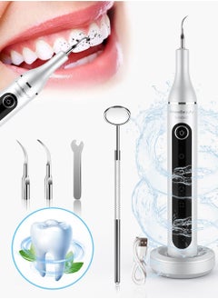 Buy Electric tooth scaler, Dental Scaler Ultrasonic Teeth, Rechargeable Plaque Remover for Teeth in Saudi Arabia