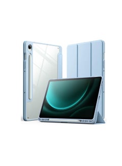 Buy Samsung Galaxy Tab S9 FE 5G 10.9" & S9 11", with S Pen Holder, Shock Absorption Back Cover, Auto Wake/Sleep Blue in Egypt