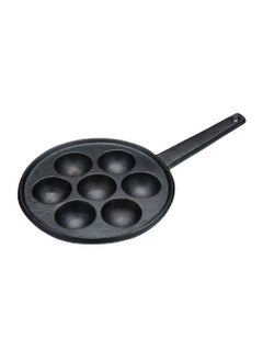 اشتري Kitchencraft Bleskiver Cast Iron Danish Pancake Pan في الامارات