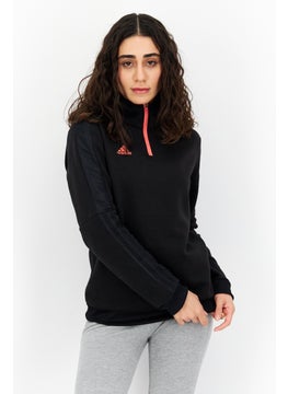 اشتري Women Sportswear Fit Long Sleeve Training Sweatshirt, Black في الامارات