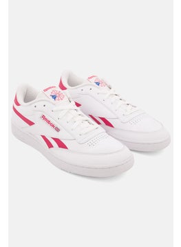 اشتري Men Club C Revenge Tennis Shoes, White/Red في السعودية