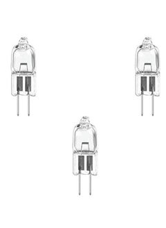 Buy Osram Home Decorative Halogen Capsule Bulb, 20W G4, 12V, (Pack of 3) in UAE