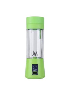 Buy Hand-held Portable Juicer, Electric Juicer, Smoothie Machine, Blender, Small Juice Cup, Four Colors Available Color Green in UAE