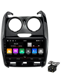 اشتري Android Car Stereo for Renault Duster 2015-2020 6GB RAM 128GB ROM 9 Inch Support SIM Card, Apple Carplay MirrorLink WiFi BT, 2.5D IPS Touch Screen with AHD Camera Included في الامارات