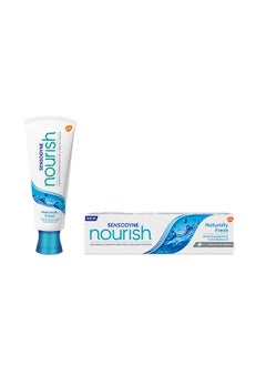 Buy Nourish Naturally Fresh Daily Toothpaste With Peppermint And Eucaluptus Oil 75ml in UAE