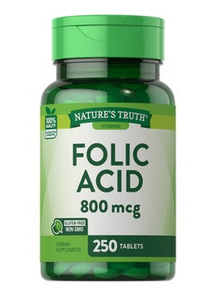 Buy Folic Acid 800 Mcg, 250 Tablets in Saudi Arabia