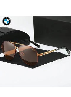 Buy Fashionable Taste and Comfort in One! These high-quality UV400 sunglasses with metal and PC frames provide you with the perfect wearing experience. in Saudi Arabia