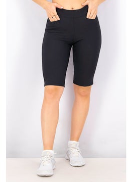 اشتري Women Sportswear Fit Training Shorts, Black في الامارات