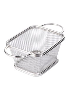 اشتري Wire Fry Basket, Turkey Fryer Cooking Basket, Chip Frying Stainless Strainer Stainless Colander, Stainer Steel Strainer Metal Colander, Stainless Steel Fried Fish Mesh, Reliable and Stylish في السعودية