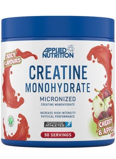 Buy Applied Nutrition Creatine Monohydrate Micronized, Increases Performance, Supports Muscle Growth, Cherry & Apple Flavor , 250 Gm in UAE