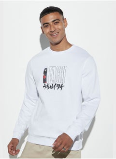 Buy Essential Graphic  Sweatshirt in UAE