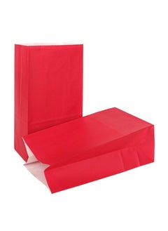 Buy Small Paper Bags Red Party Goody Bag For Party Favor (100 Ct 4.7X2.4X8.7 In) in Saudi Arabia