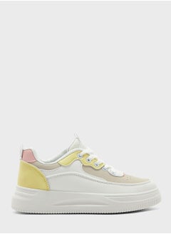 Buy Color Block Platform Sneakers in UAE