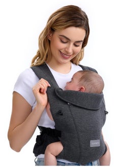 Buy Soft And Lightweight Baby Carrier Wrap, Adjustable Neck Support, Ideal For Newborn 7-24 Lbs in UAE