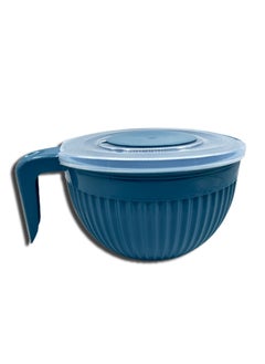 Buy Mixing Bowl With A Lid Blue in UAE