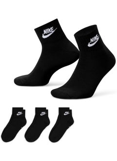 Buy NK NSW Everyday Essential Ankle Socks - 3 Pairs in Egypt