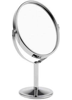 Buy 4 Inch Tabletop Mirror, Dresser Double Sides Cosmetic Mirror | 1X/3X Magnification Make up Mirrors Round Table Desk Beauty Vanity Makeup Mirror in UAE