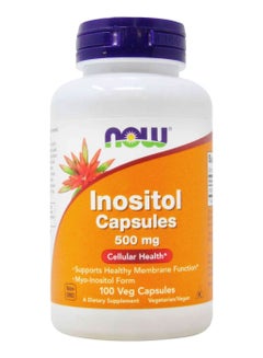 اشتري Inositol 500mg  100 Vegetarian Capsules في مصر