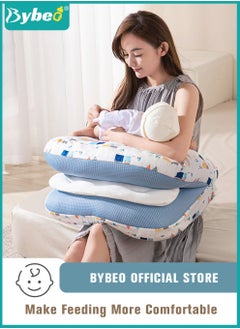 Buy Nursing Pillow for Breastfeeding, Multi-Functional Adjustable Breastfeeding Pillows Give Mom and Baby More Support, with Adjustable Waist Strap and Removable Cotton Cover in UAE