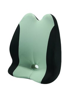 اشتري Tycom Seat Cushion for Office Lumbar Support Pillow Chair Memory Foam Seat Cushion for Sciatica Back Support Pillow Chair Pads Reduce Tailbone Pressure Green. في الامارات