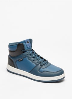 اشتري Men's Lace-Up High Top Casual Sneakers في الامارات